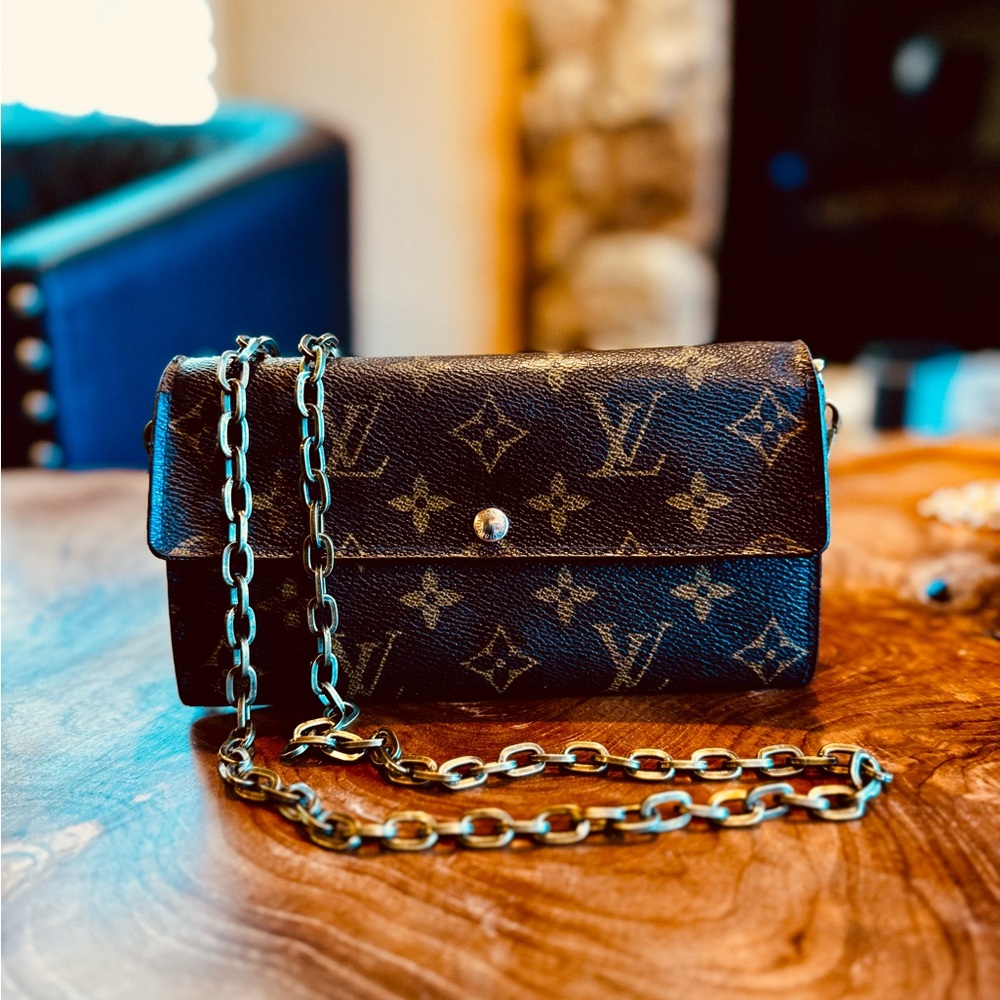 Beautiful vintage Louis Vuitton 2008 Sarah wallet converted - Picture 3 of 16